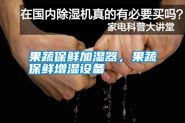 果蔬保鮮加濕器，果蔬保鮮增濕設(shè)備