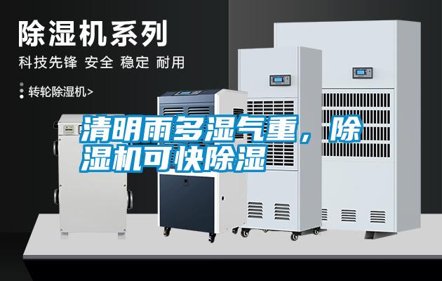 清明雨多濕氣重，除濕機(jī)可快除濕
