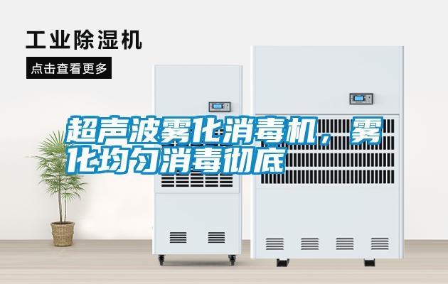 超聲波霧化消毒機，霧化均勻消毒徹底