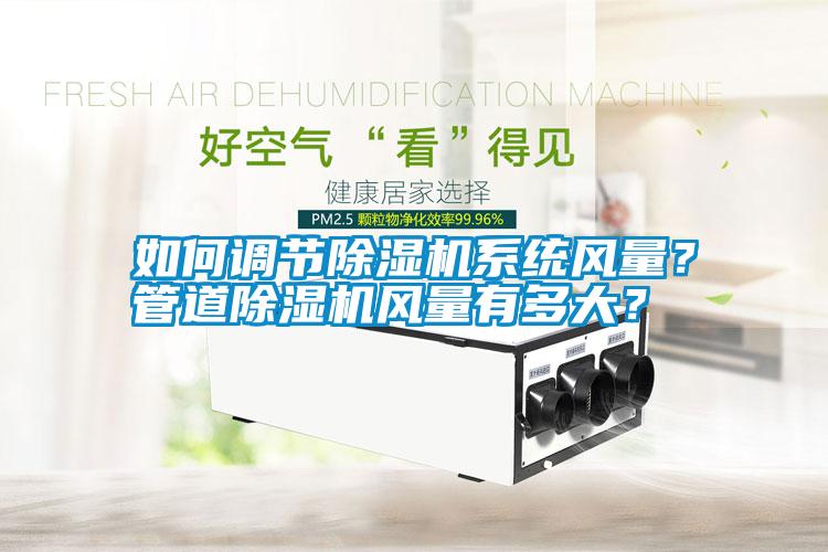 如何調(diào)節(jié)除濕機系統(tǒng)風量？管道除濕機風量有多大？