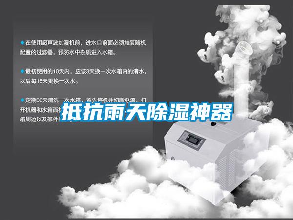 抵抗雨天除濕神器