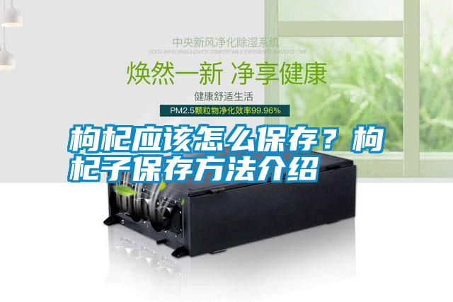 枸杞應(yīng)該怎么保存？枸杞子保存方法介紹