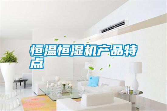 恒溫恒濕機產(chǎn)品特點