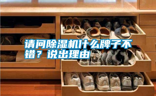 請問除濕機什么牌子不錯？說出理由