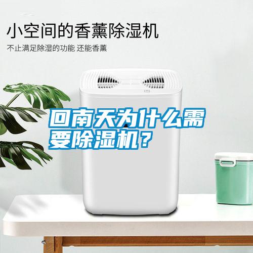 回南天為什么需要除濕機？