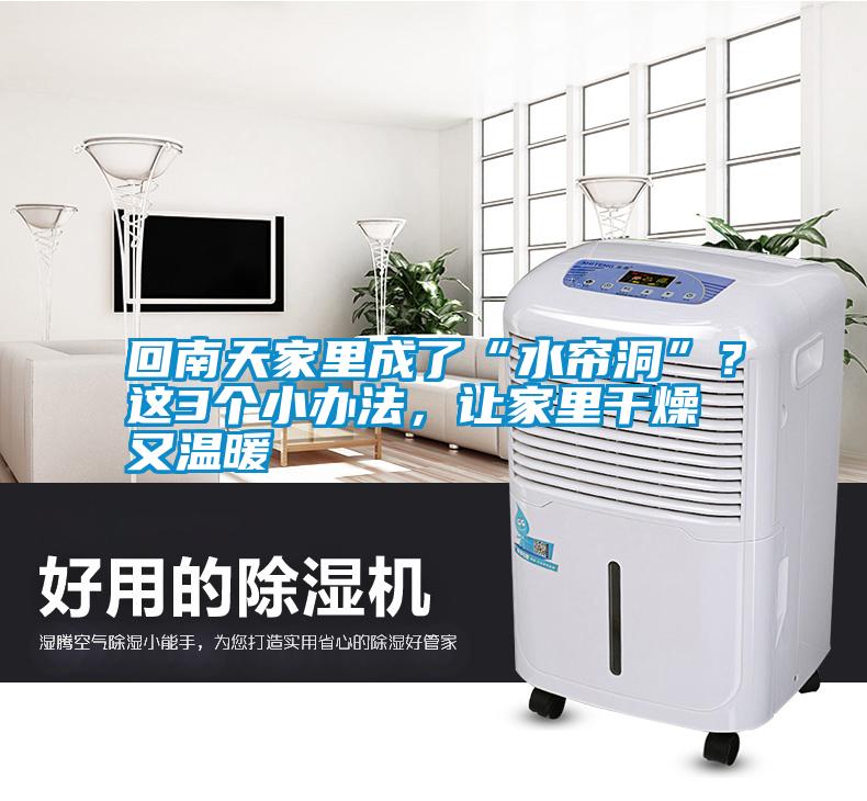 回南天家里成了“水簾洞”？這3個小辦法，讓家里干燥又溫暖