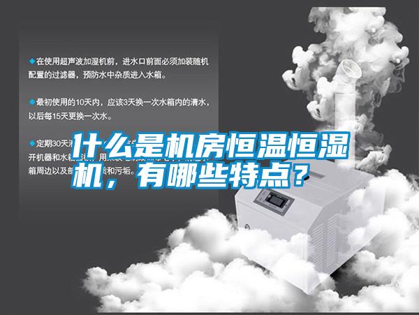 什么是機(jī)房恒溫恒濕機(jī)，有哪些特點(diǎn)？