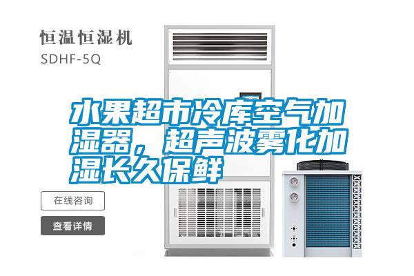 水果超市冷庫空氣加濕器，超聲波霧化加濕長久保鮮