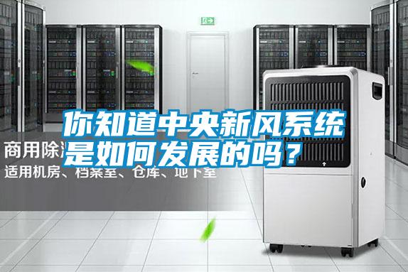 你知道中央新風(fēng)系統(tǒng)是如何發(fā)展的嗎？