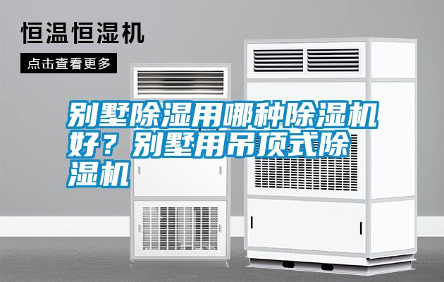 別墅除濕用哪種除濕機好？別墅用吊頂式除濕機
