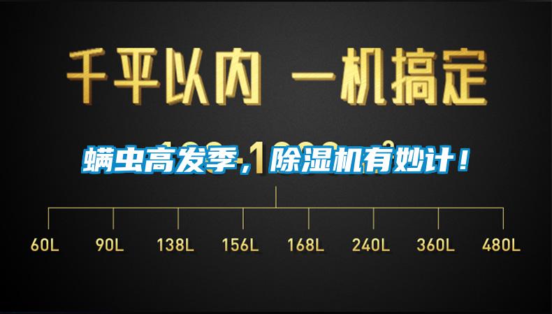 螨蟲(chóng)高發(fā)季，除濕機(jī)有妙計(jì)！