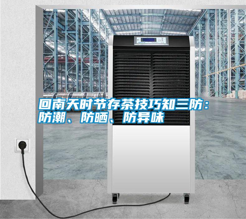 回南天時節(jié)存茶技巧知三防：防潮、防曬、防異味