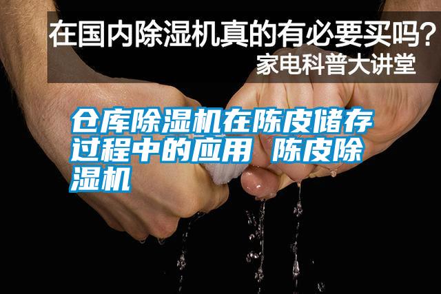 倉(cāng)庫(kù)除濕機(jī)在陳皮儲(chǔ)存過程中的應(yīng)用 陳皮除濕機(jī)