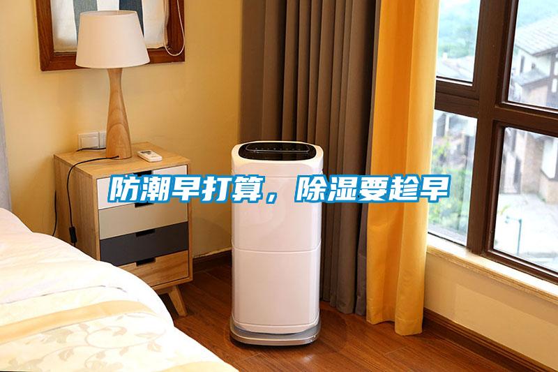防潮早打算，除濕要趁早