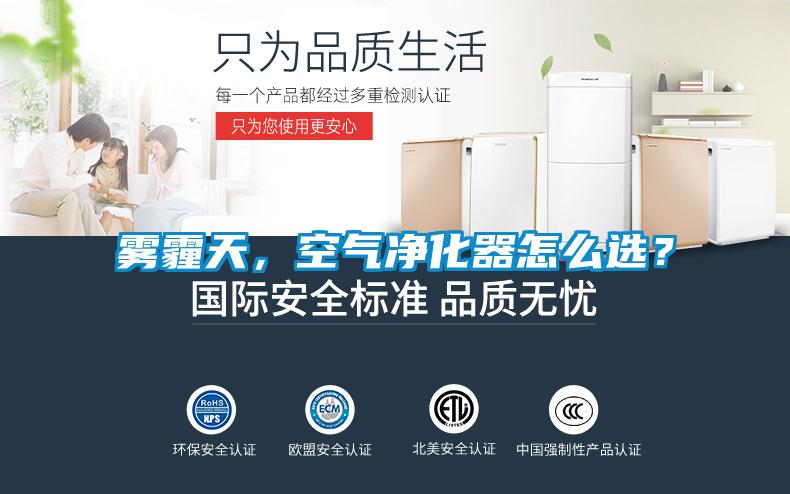 霧霾天，空氣凈化器怎么選？