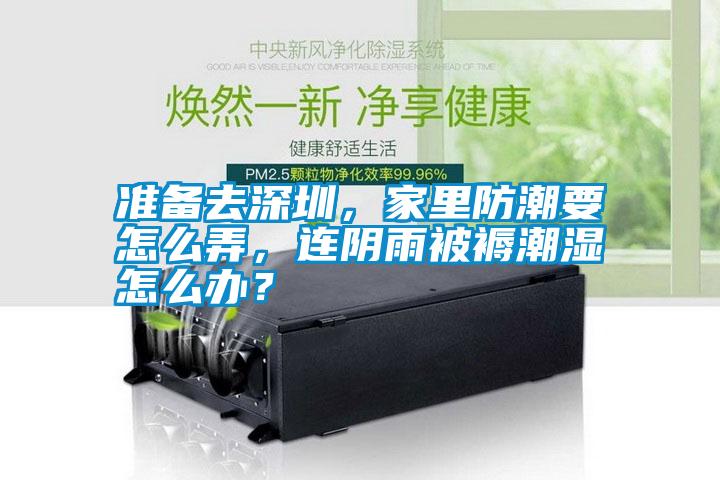 準(zhǔn)備去深圳，家里防潮要怎么弄，連陰雨被褥潮濕怎么辦？