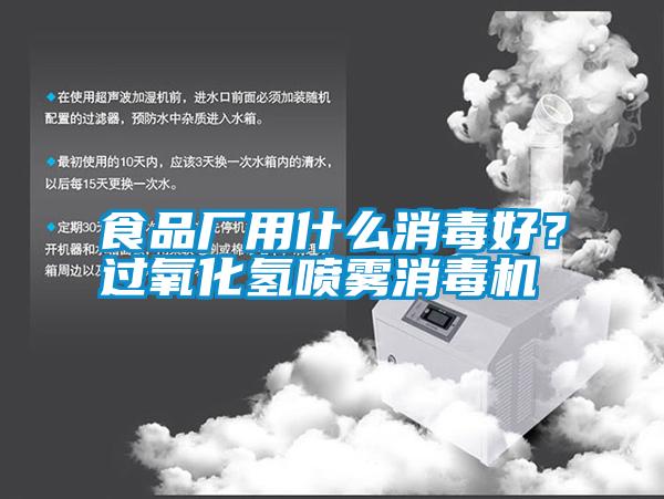 食品廠用什么消毒好？過氧化氫噴霧消毒機
