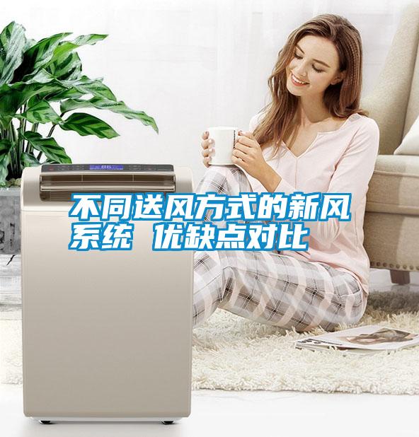 不同送風(fēng)方式的新風(fēng)系統(tǒng) 優(yōu)缺點對比