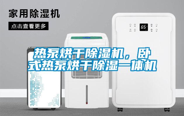 熱泵烘干除濕機，臥式熱泵烘干除濕一體機