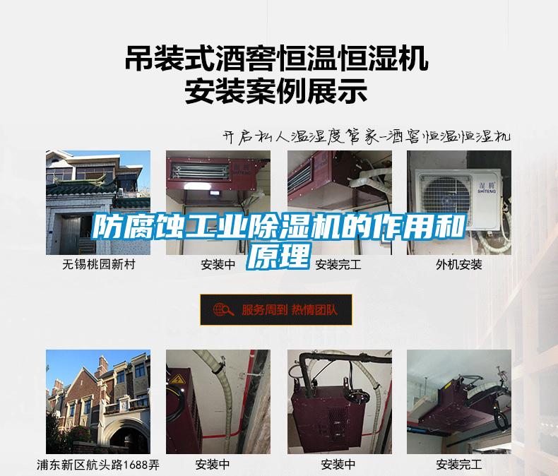 防腐蝕工業(yè)除濕機的作用和原理