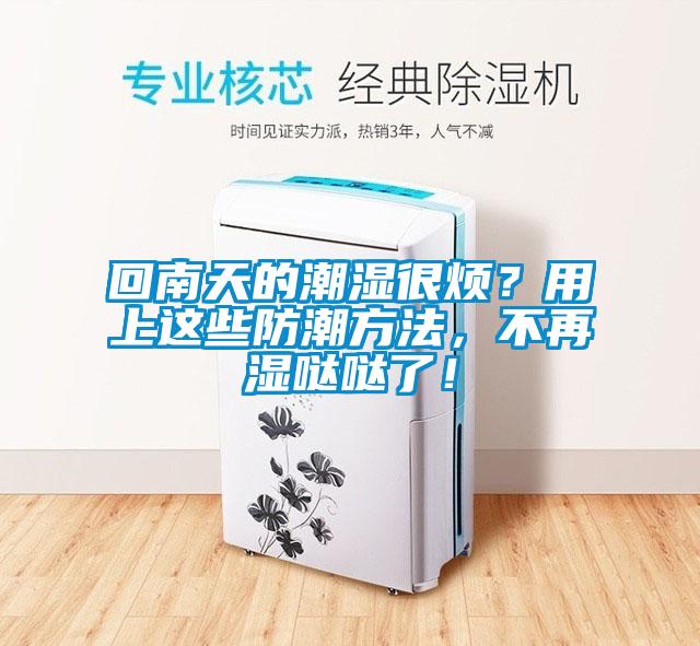 回南天的潮濕很煩？用上這些防潮方法，不再濕噠噠了！