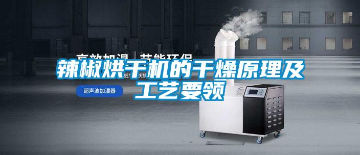 辣椒烘干機的干燥原理及工藝要領(lǐng)