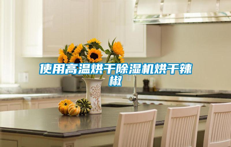 使用高溫烘干除濕機(jī)烘干辣椒