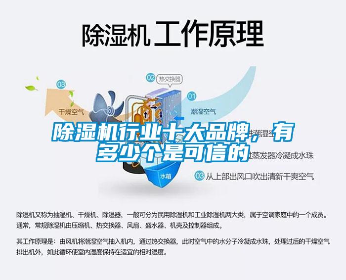 除濕機行業(yè)十大品牌，有多少個是可信的