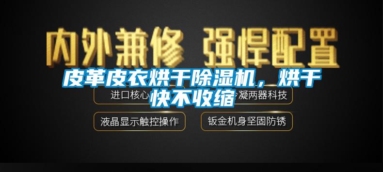 皮革皮衣烘干除濕機(jī)，烘干快不收縮