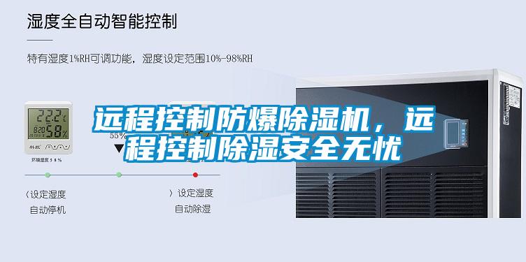 遠(yuǎn)程控制防爆除濕機(jī)，遠(yuǎn)程控制除濕安全無憂