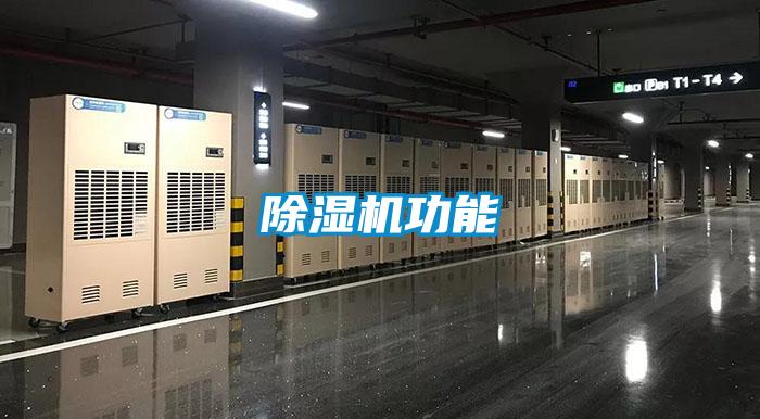 除濕機功能