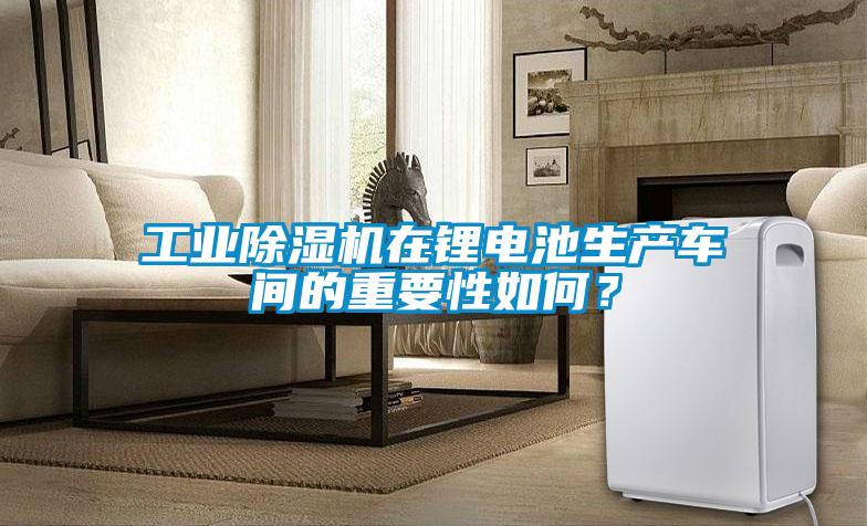 工業(yè)除濕機(jī)在鋰電池生產(chǎn)車間的重要性如何？