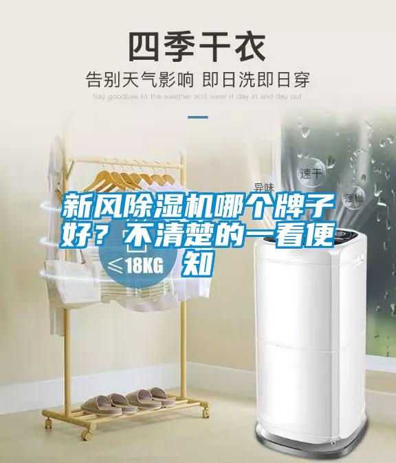 新風除濕機哪個牌子好？不清楚的一看便知