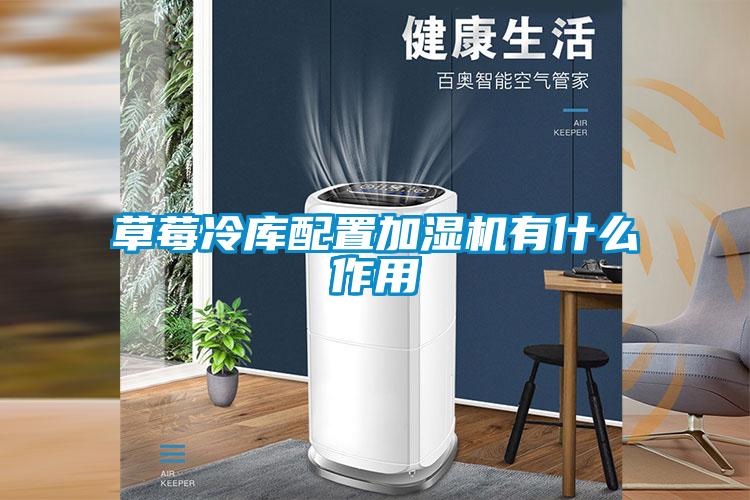 草莓冷庫配置加濕機(jī)有什么作用