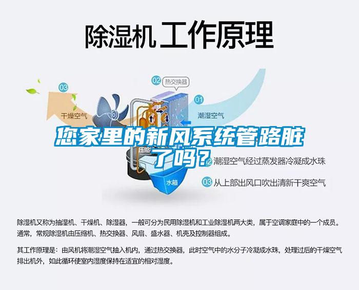 您家里的新風(fēng)系統(tǒng)管路臟了嗎？