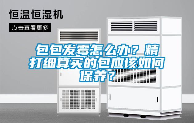 包包發(fā)霉怎么辦？精打細(xì)算買的包應(yīng)該如何保養(yǎng)？