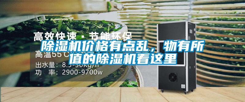 除濕機價格有點亂，物有所值的除濕機看這里