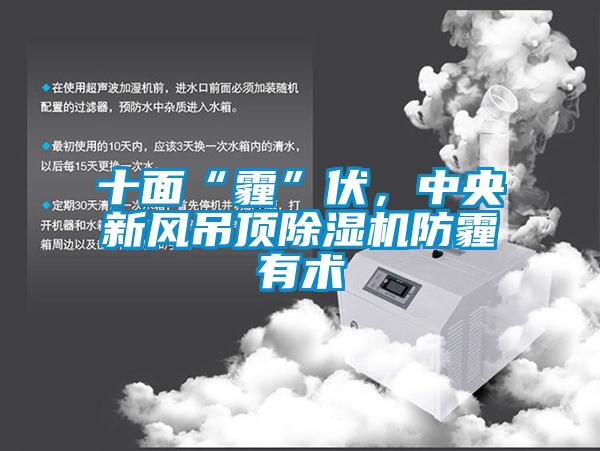 十面“霾”伏，中央新風(fēng)吊頂除濕機防霾有術(shù)