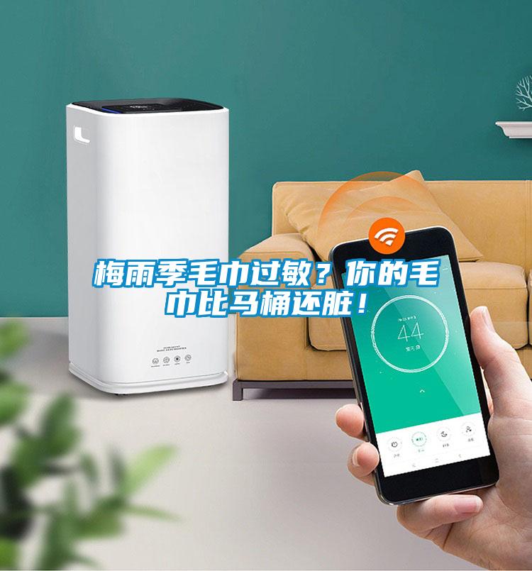 梅雨季毛巾過(guò)敏？你的毛巾比馬桶還臟！