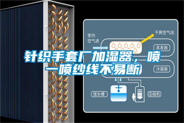 針織手套廠加濕器，噴一噴紗線不易斷