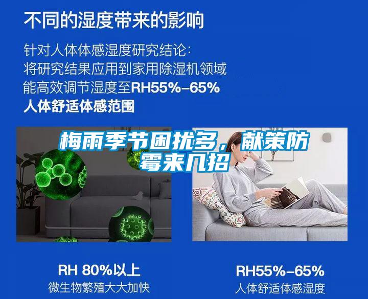 梅雨季節(jié)困擾多，獻(xiàn)策防霉來幾招