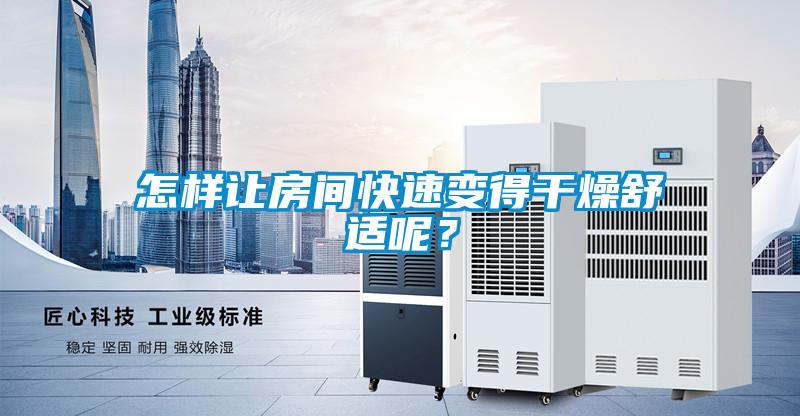 怎樣讓房間快速變得干燥舒適呢？