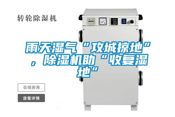 雨天濕氣“攻城掠地”，除濕機(jī)助“收復(fù)濕地”