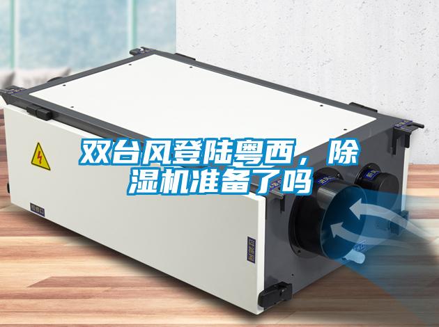 雙臺(tái)風(fēng)登陸粵西，除濕機(jī)準(zhǔn)備了嗎