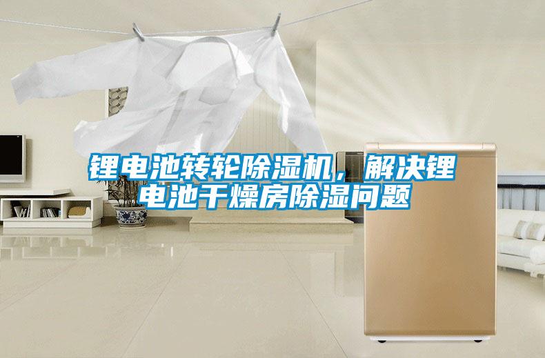鋰電池轉輪除濕機，解決鋰電池干燥房除濕問題