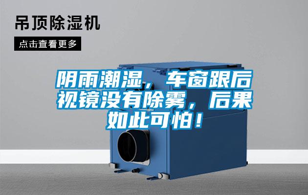 陰雨潮濕，車窗跟后視鏡沒(méi)有除霧，后果如此可怕！