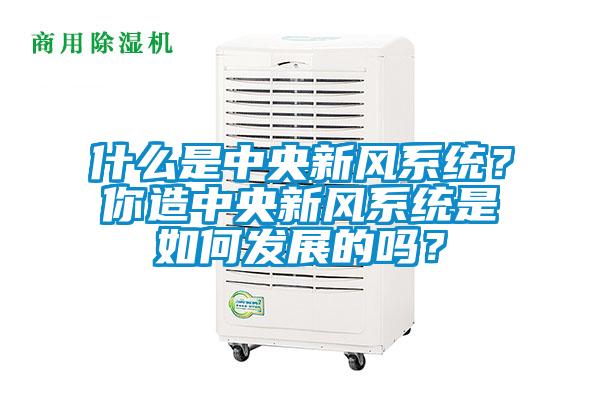 什么是中央新風(fēng)系統(tǒng)？你造中央新風(fēng)系統(tǒng)是如何發(fā)展的嗎？
