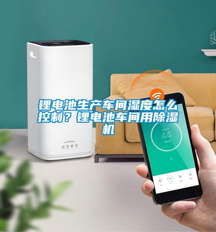 鋰電池生產(chǎn)車間濕度怎么控制？鋰電池車間用除濕機