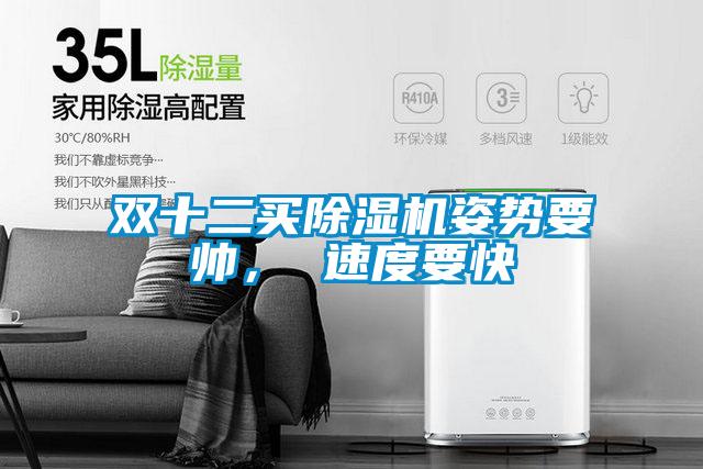 雙十二買除濕機(jī)姿勢(shì)要帥， 速度要快