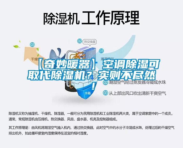 【奇妙暖器】空調(diào)除濕可取代除濕機(jī)？實(shí)則不盡然！